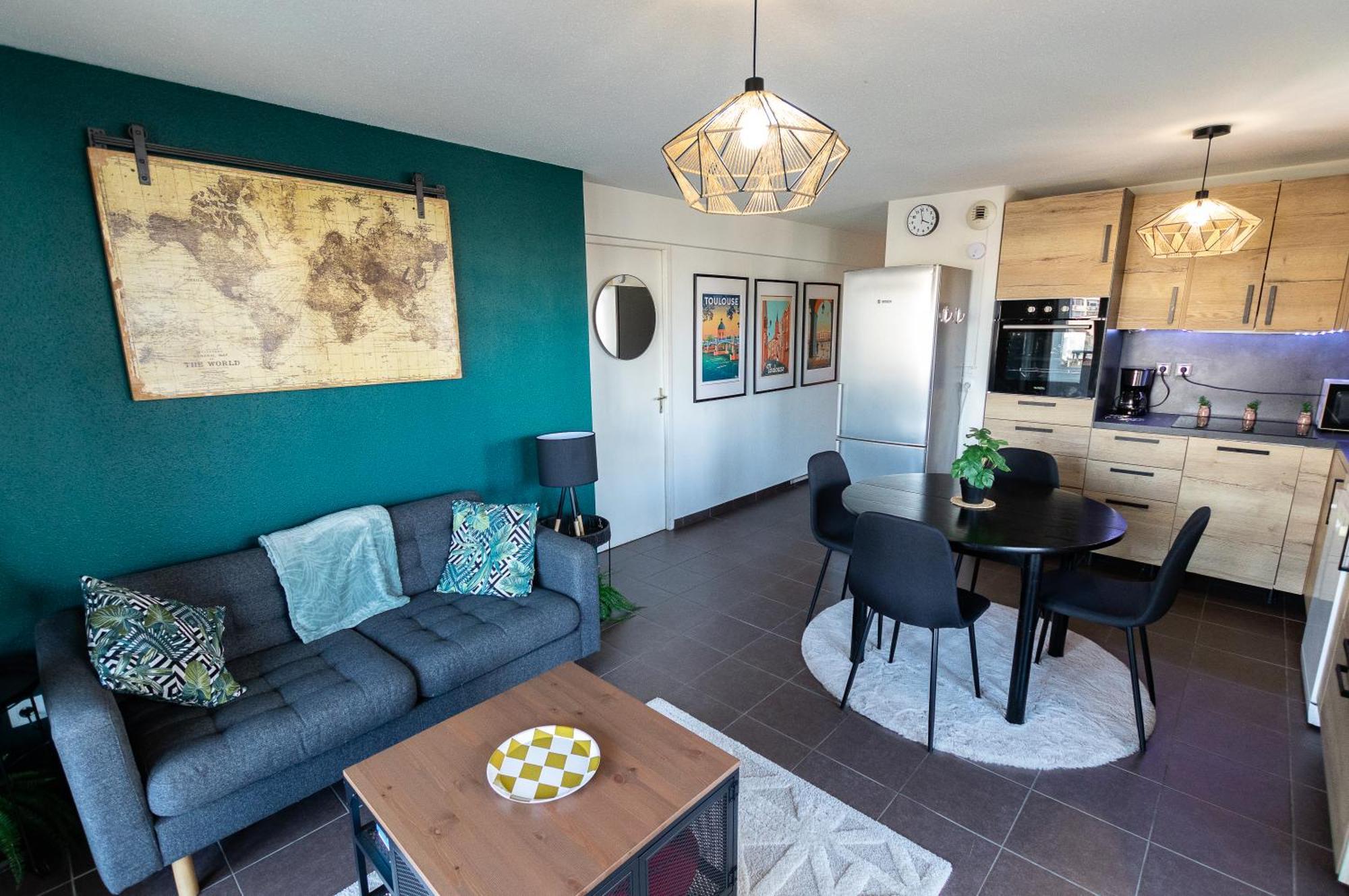 Chouette , Un Logement T3 Cozy Tout Proche Du Metro Et Parking Prive A Disposition 툴루즈 외부 사진